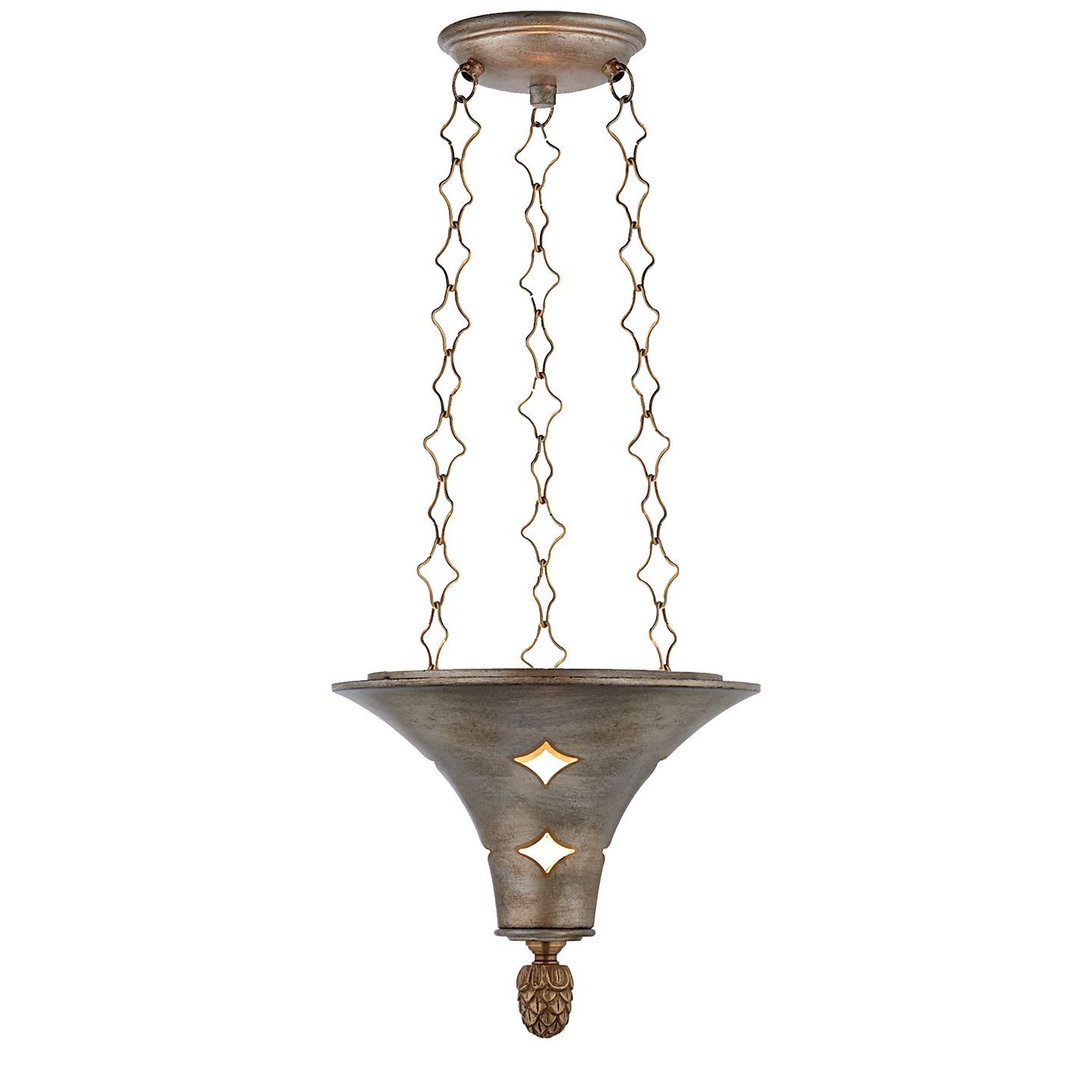 Visual Comfort Sr 5101bsl John Rosselli Traditional Callie With Regard To Burnished Silver 25 Inch Four Light Chandeliers (Photo 10 of 15)