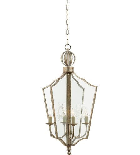 Visual Comfort Studio Maher 4 Light Pendant In Burnished For Burnished Silver 25 Inch Four Light Chandeliers (View 3 of 15)