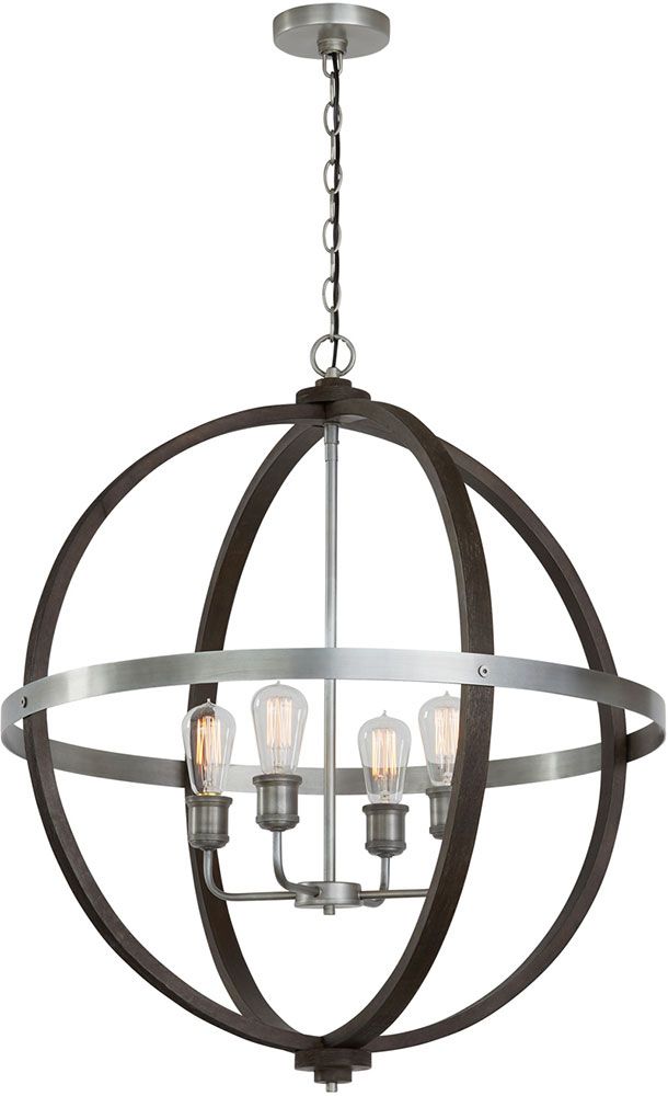 Capital Lighting 335843cm Ashton Modern Carbon Grey With Regard To Stone Gray And Nickel Chandeliers (View 13 of 15)