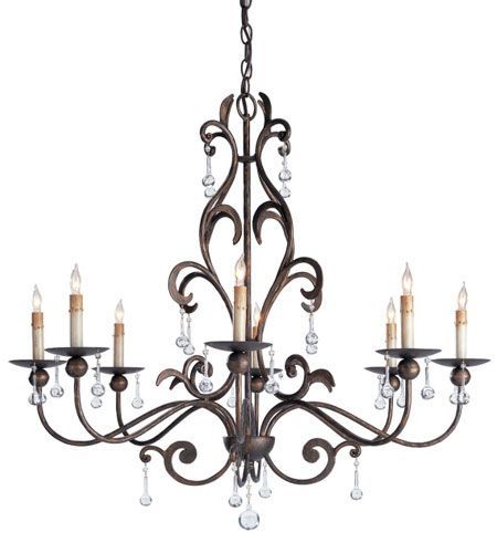 Currey & Company 9380 Pompeii 8 Light 35 Inch Cupertino With Cupertino Chandeliers (Photo 2 of 15)