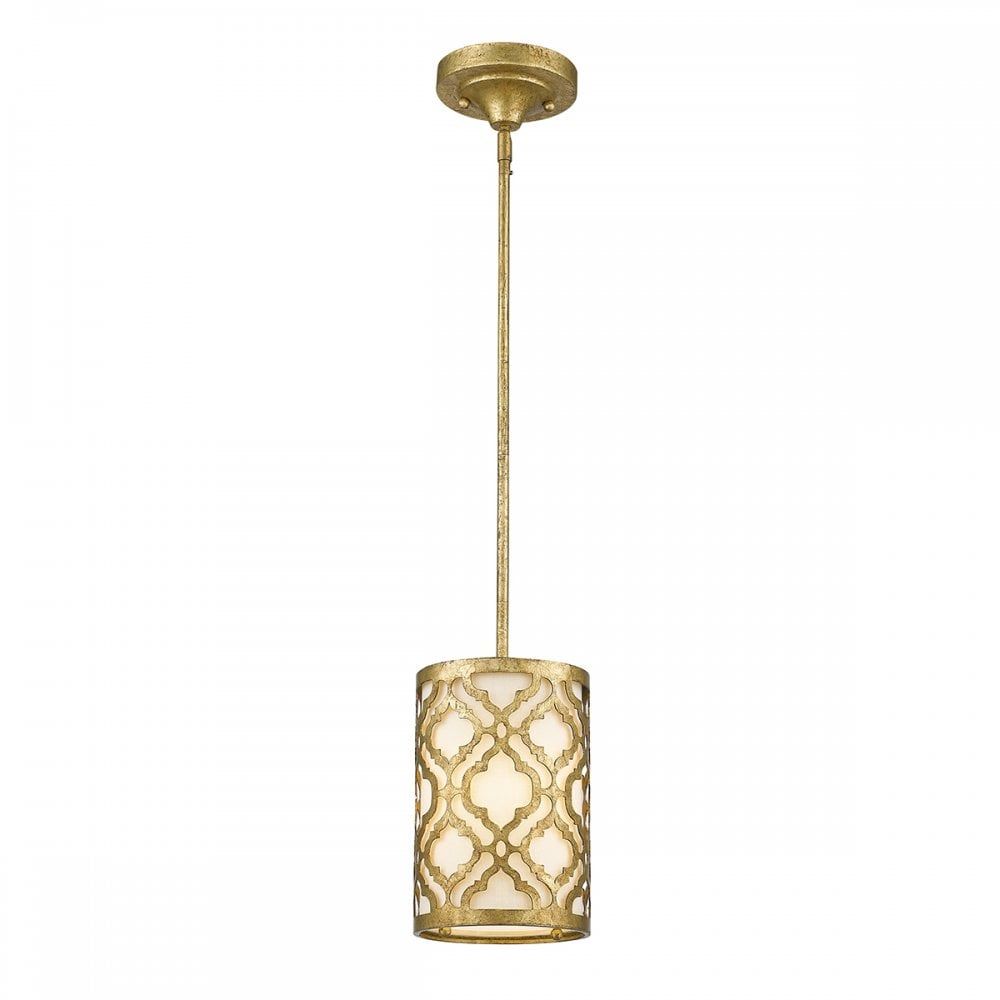 Elstead Lighting Arabella Single Light Duo Mount Mini With Gold Finish Double Shade Chandeliers (Photo 1 of 15)