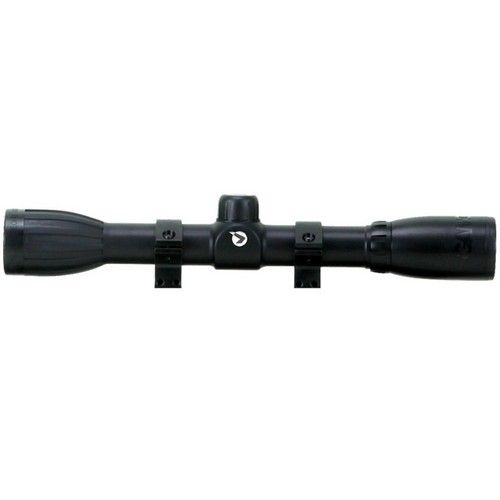 Gamo 6212044154 Black 4x Magnification Air Rifle Scope Throughout Matte Gun Metal 3 Tier Ring Chandeliers (View 1 of 15)