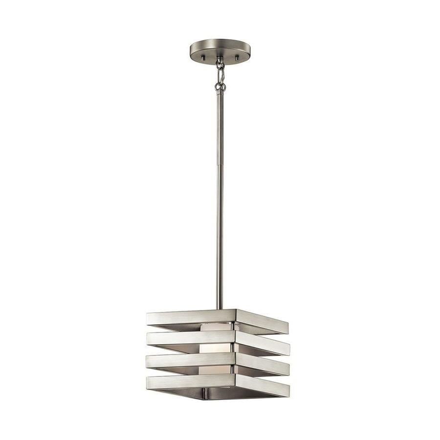 Kichler Realta Brushed Nickel Mini Modern/contemporary Throughout Polished Nickel And Crystal Modern Pendant Lights (View 9 of 15)