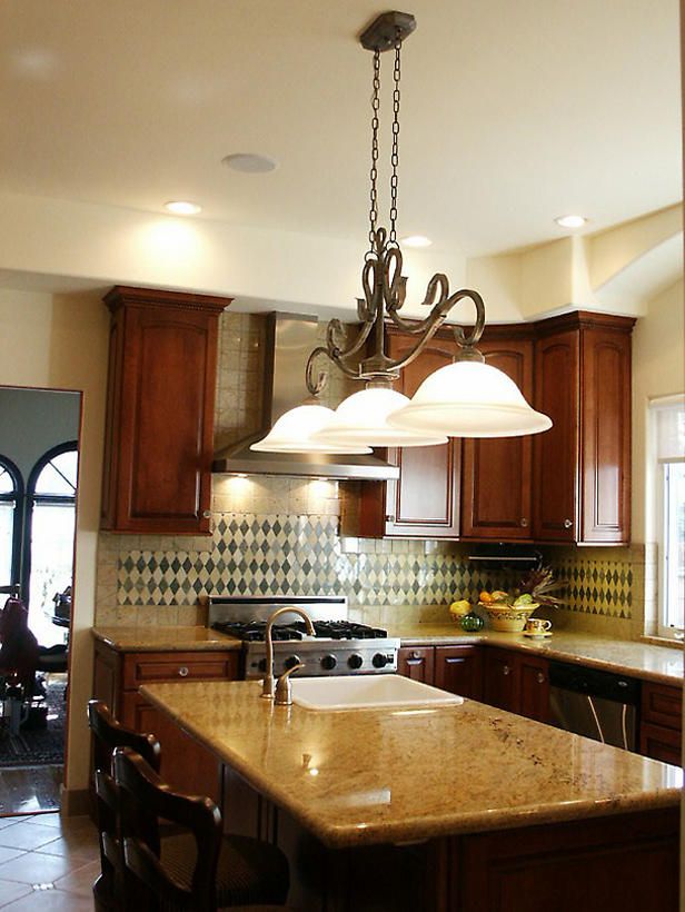 Kitchen Island Lighting | A Creative Mom Within Kitchen Island Light Chandeliers (View 5 of 15)