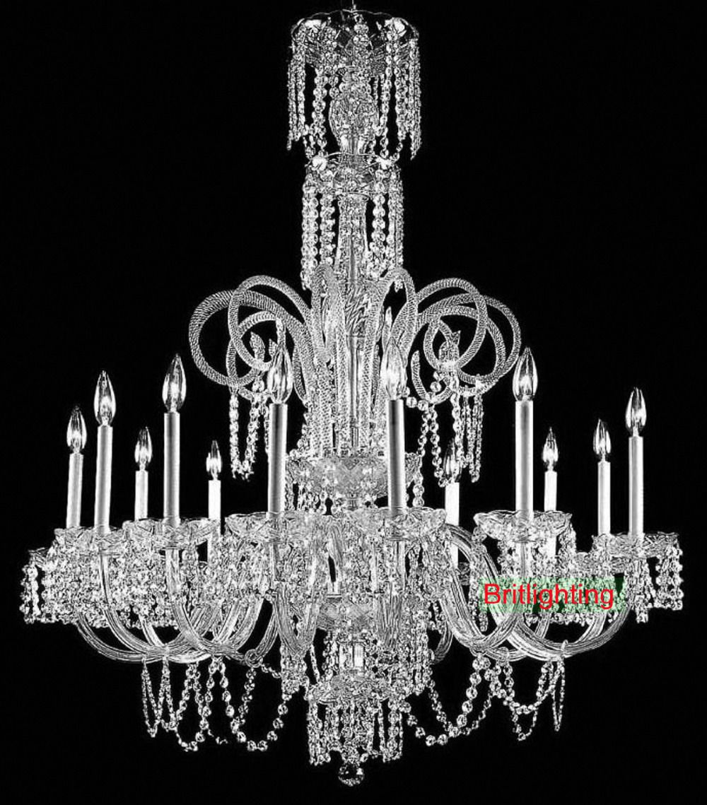 Led Modern Crystal Chandelier Old Color Crystal Pendants Intended For Chrome And Crystal Led Chandeliers (View 12 of 15)