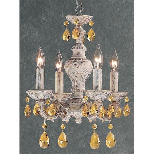 Pin On Mini Chandeliers Pertaining To Walnut And Crystal Small Mini Chandeliers (View 8 of 15)