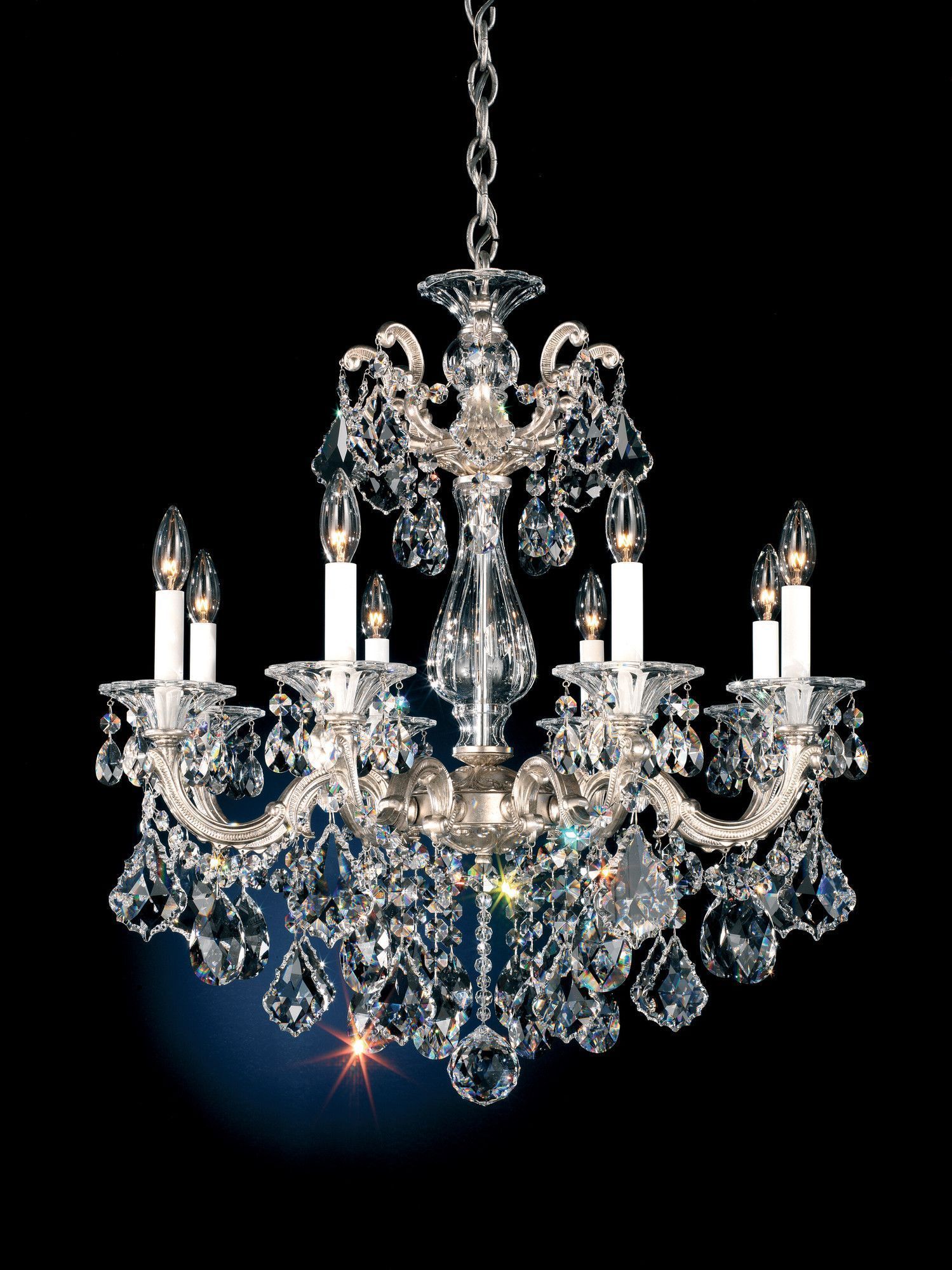 Featured Photo of 2024 Best of Heritage Crystal Chandeliers