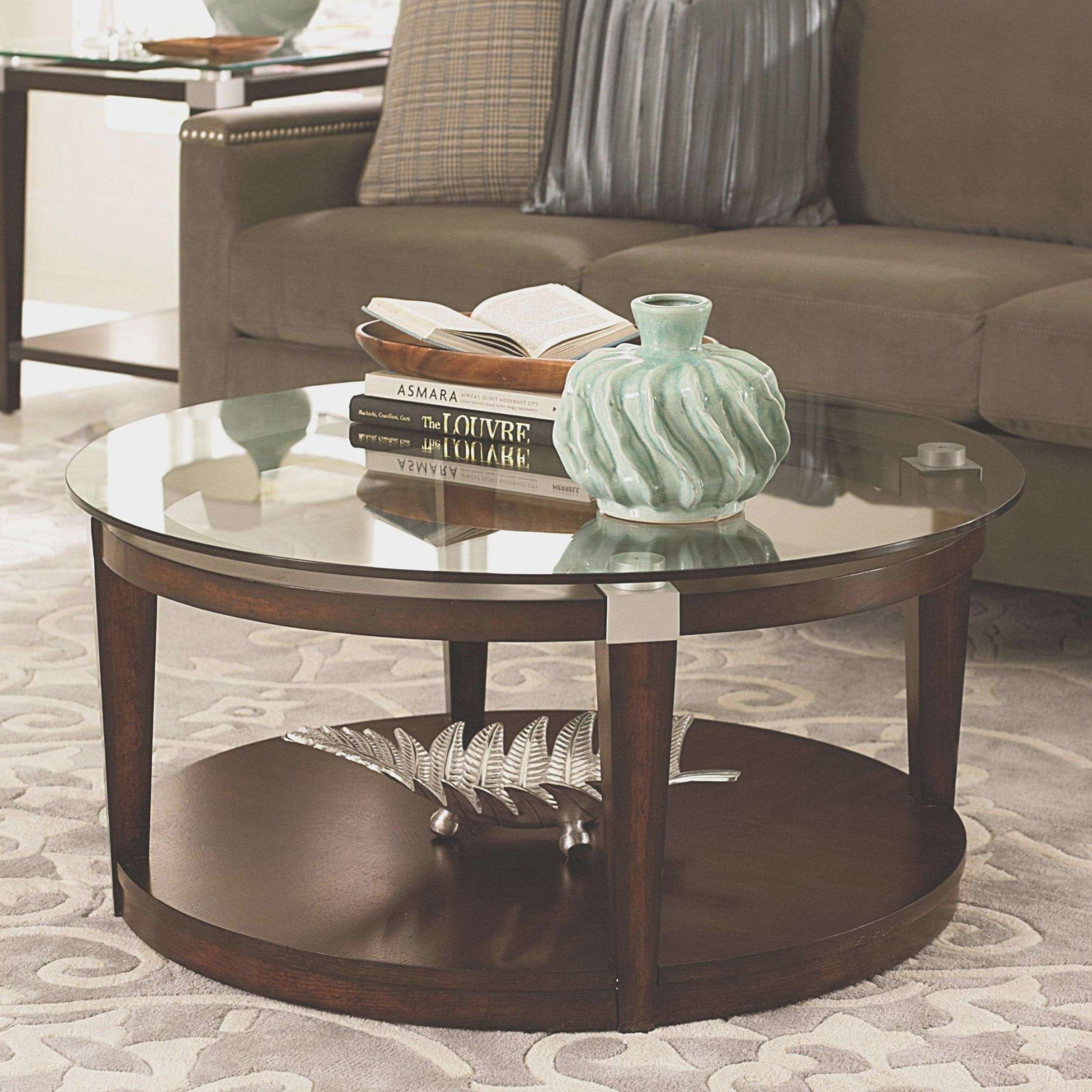14 Round Coffee Table Decor Ideas Gallery With Black Round Glass Top Cocktail Tables (View 1 of 15)