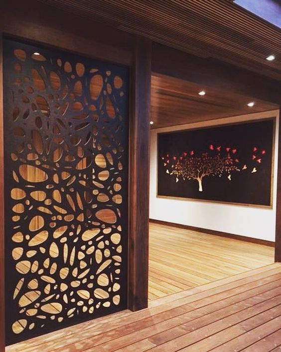 25 Inspirational Wooden Touch In Interior Design To Make With Elegant Wood Wall Art (Photo 2 of 15)