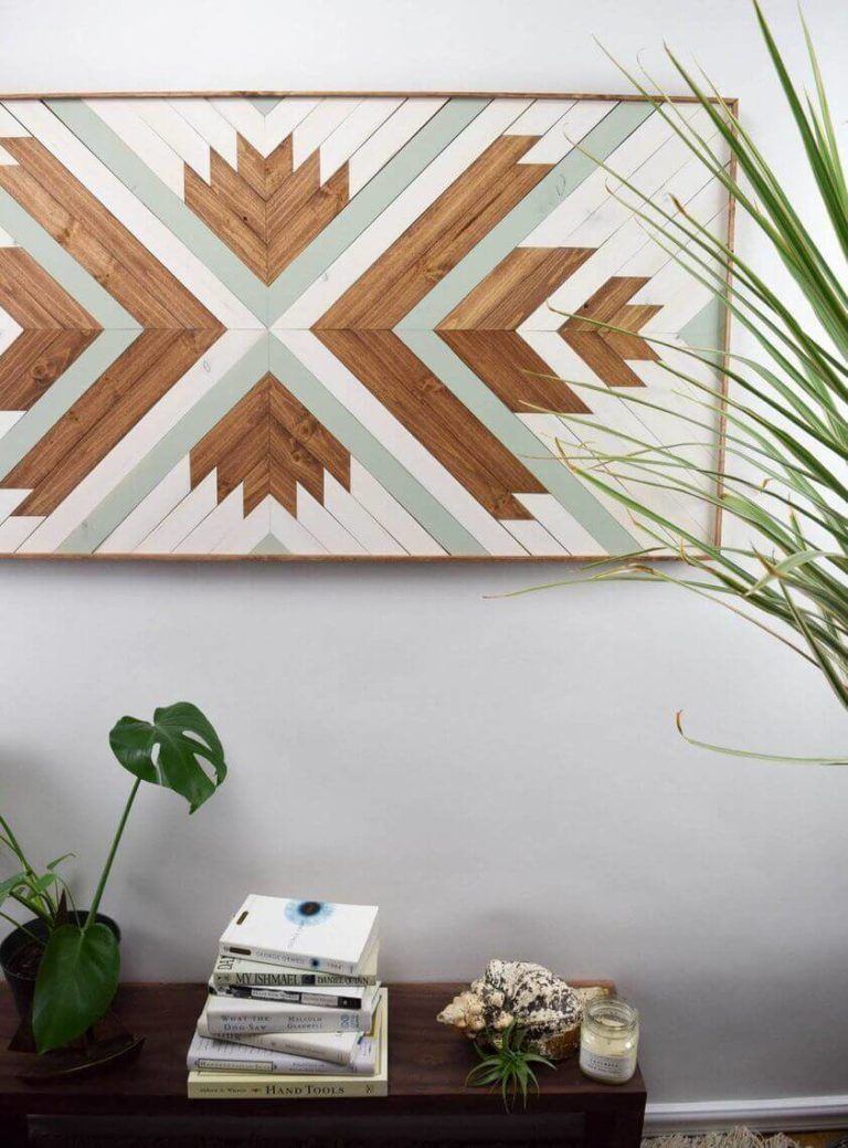 27 Of The Best Wood Quilt Wall Art Within Hexagons Wood Wall Art (Photo 9 of 15)