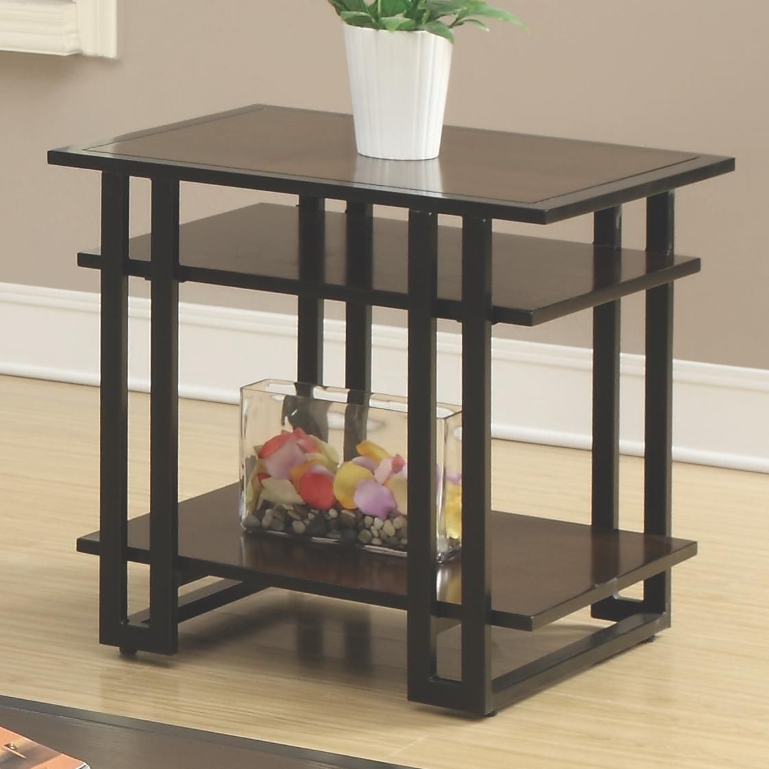 70329 3 Tier End Table | Quality Furniture At Affordable With 3 Tier Coffee Tables (View 6 of 15)