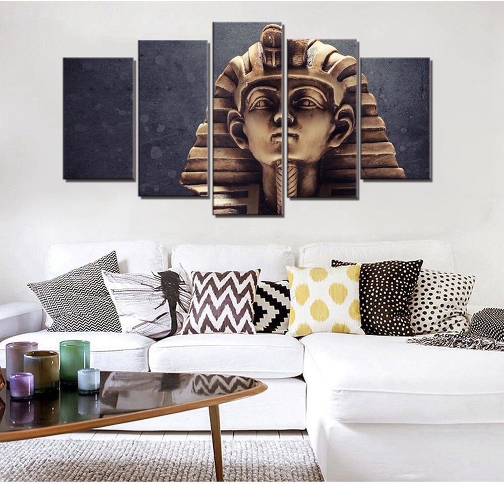 Aliexpress : Buy 5 Panel Canvas Wall Art The Great Intended For Spinx Wall Art (Photo 14 of 15)