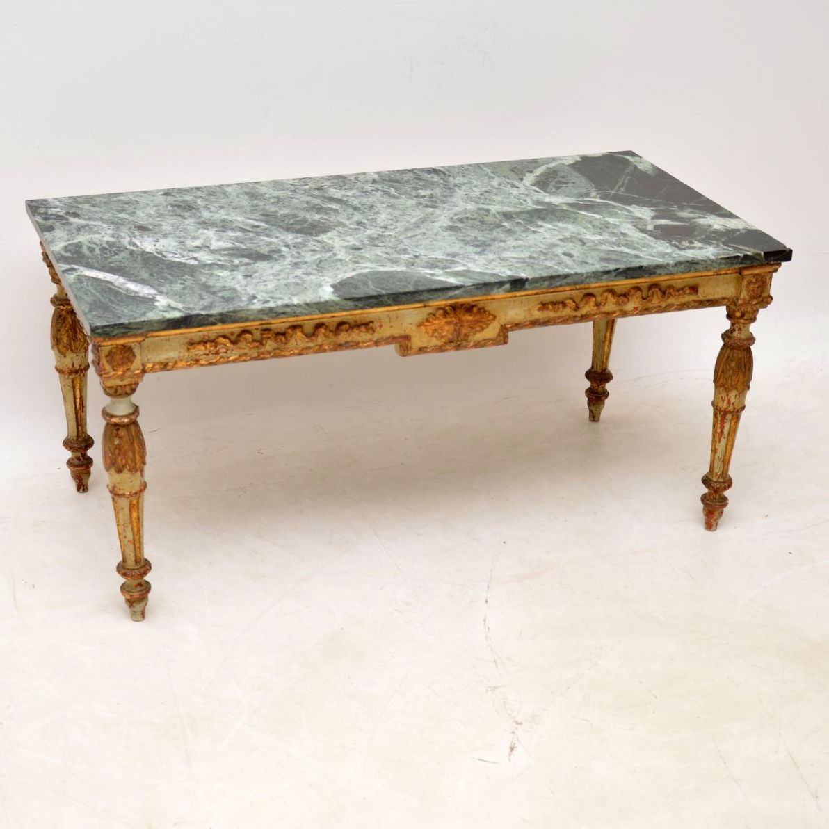 Antique French Marble Top Coffee Table – Marylebone Antiques Within Marble Top Coffee Tables (View 1 of 15)