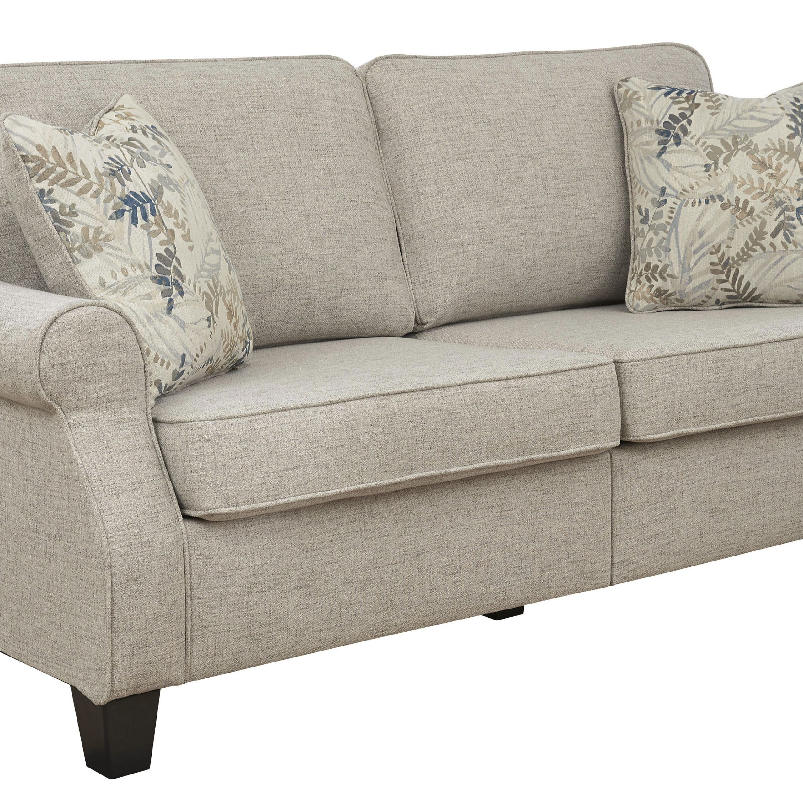 Ashley Furniture Alessio Beige Sofa | The Classy Home For Ecru And Otter Coffee Tables (View 4 of 15)