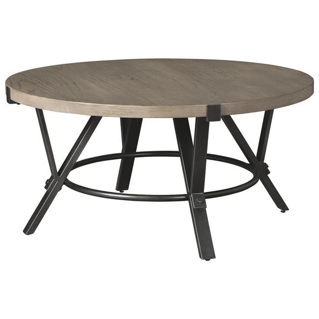 Benjara Bm226526 Round Wooden Top Cocktail Table With Open For Caviar Black Cocktail Tables (View 10 of 15)