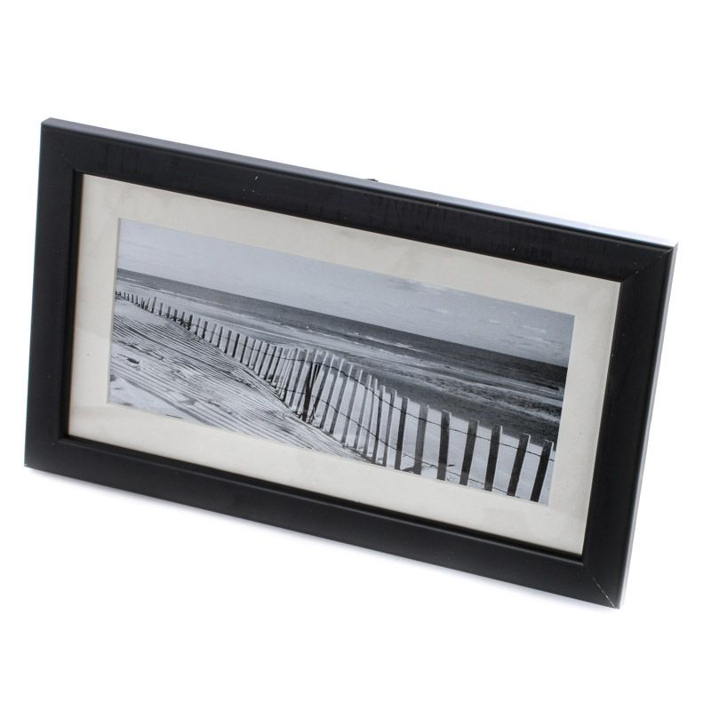 Black And White Beach Scene Framed Print – Wall Decor Pertaining To Monochrome Framed Art Prints (View 15 of 15)