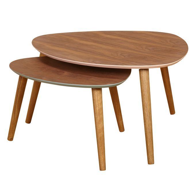Branham 2 Piece Coffee Table Set | Nesting Tables Pertaining To 2 Piece Modern Nesting Coffee Tables (View 13 of 15)