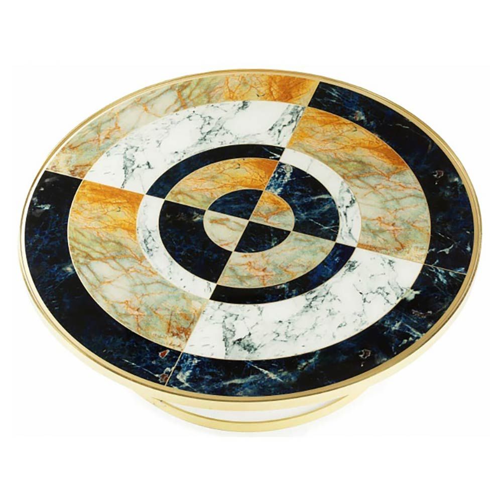 Bristol Round Coffee Table – Cobalt – Rouse Home Throughout Cobalt Coffee Tables (View 14 of 15)
