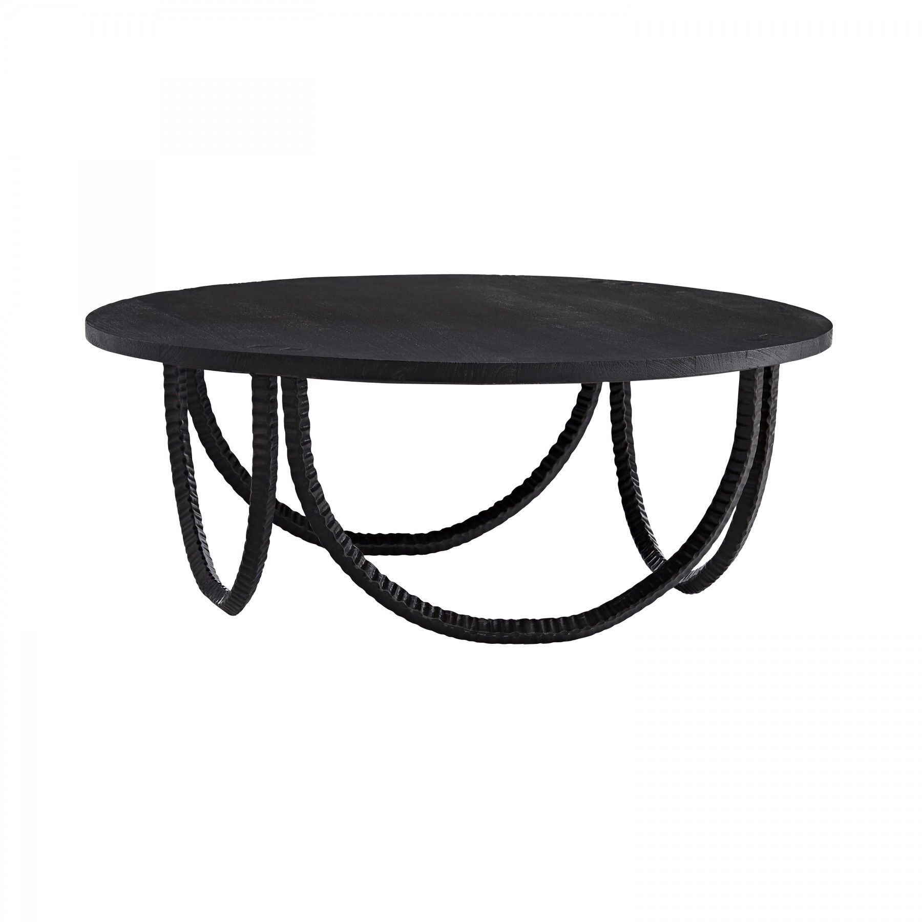 Burke Coffee Table – Coffee & Cocktail Tables – Tables Pertaining To Oval Corn Straw Rope Coffee Tables (View 8 of 15)