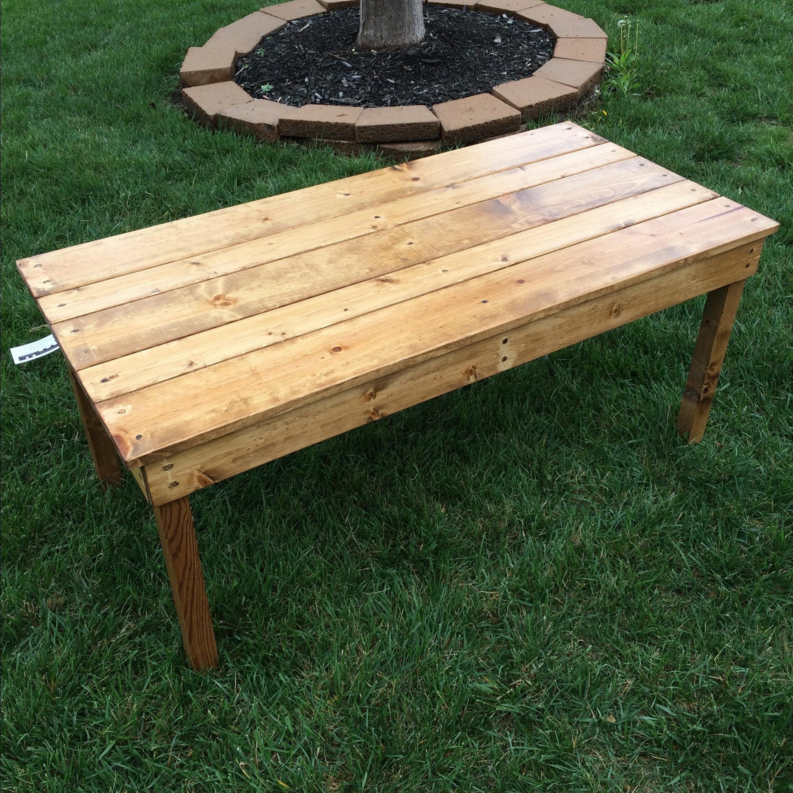 Buy A Handmade Rustic Coffee Table, Made To Order From Pertaining To Rustic Espresso Wood Coffee Tables (View 1 of 15)