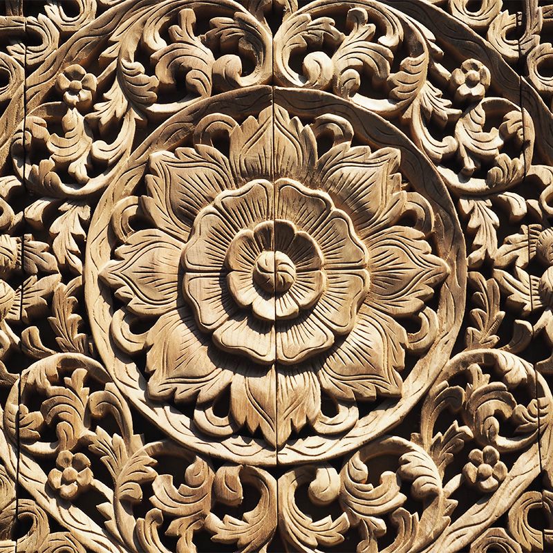 Buy Carved Wooden Sculpture Decorative Paneling Online Within Landscape Wood Wall Art (View 2 of 15)