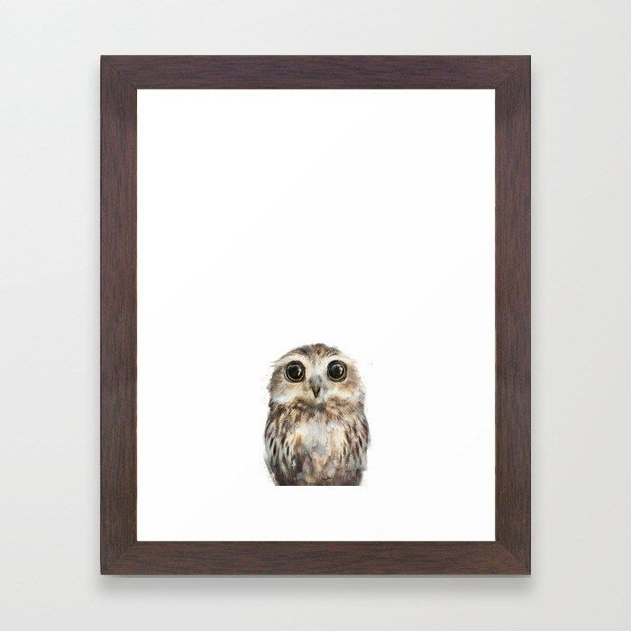 Buy Little Owl Framed Art Printamyhamilton (View 8 of 15)