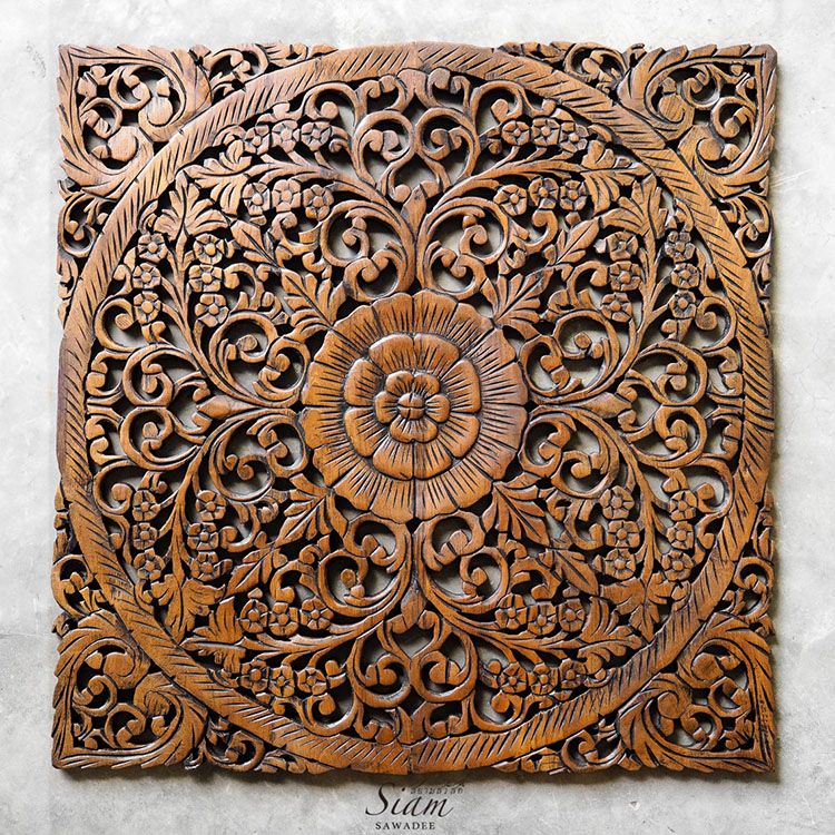 Buy Rustic Antique Wood Carving Wall Art Hanging Online Intended For Landscape Wood Wall Art (View 4 of 15)