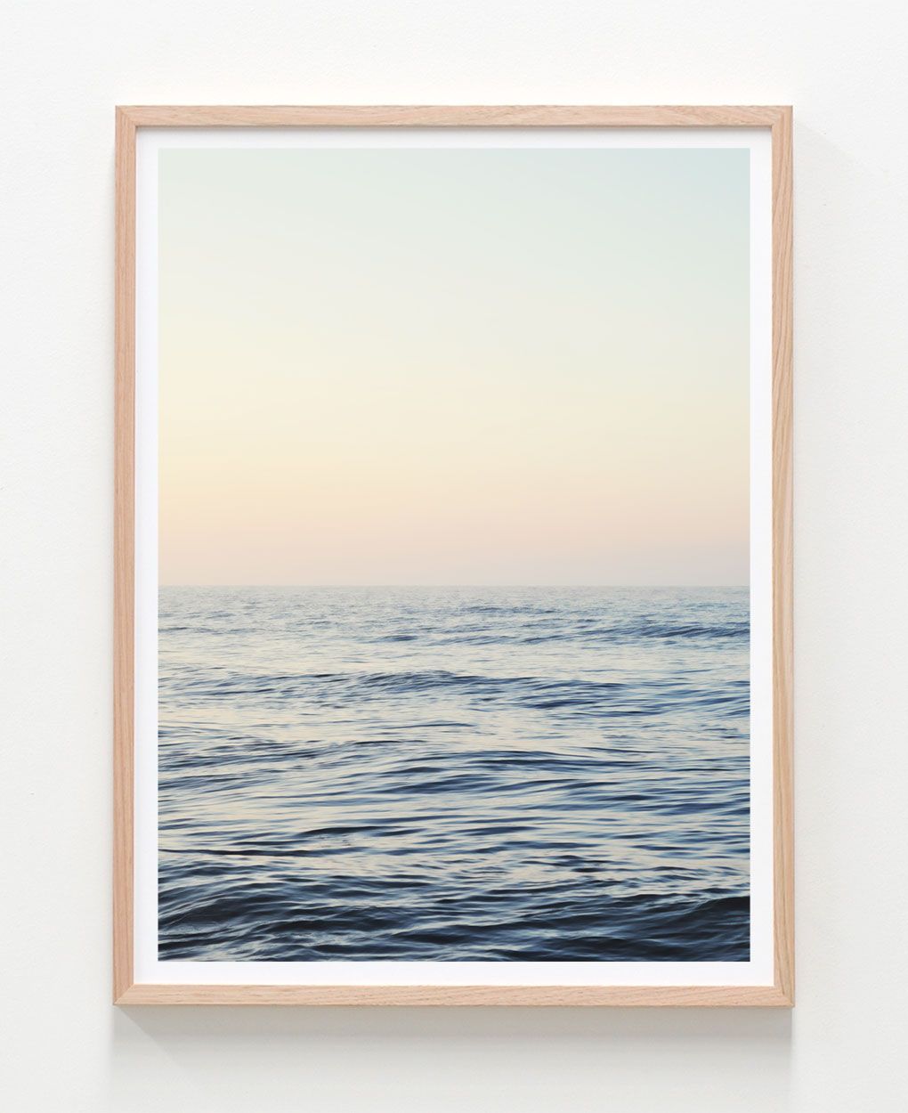 Calm Ocean Framed Print | 41 Orchard Within Wall Framed Art Prints (View 14 of 15)