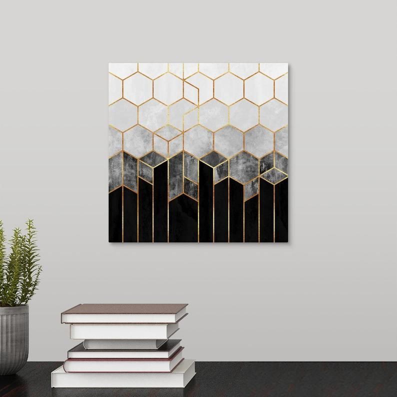 15 Inspirations Hexagons Wall Art