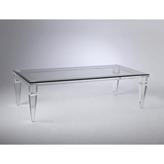 Clear Acrylic Glass Coffee Table – Redboth Inside Clear Acrylic Coffee Tables (Photo 15 of 15)