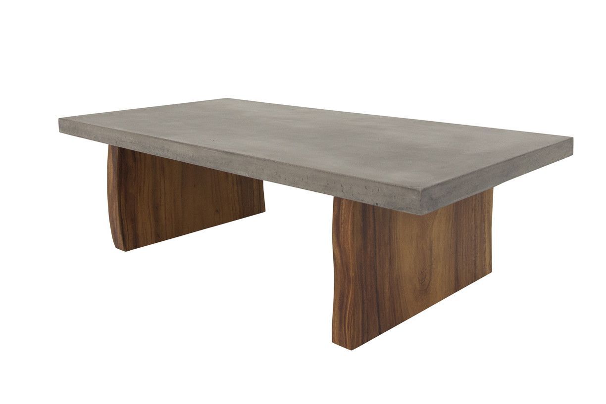 Concrete Coffee Table With Eco Slab Legs | Concrete Coffee In Modern Concrete Coffee Tables (View 10 of 15)