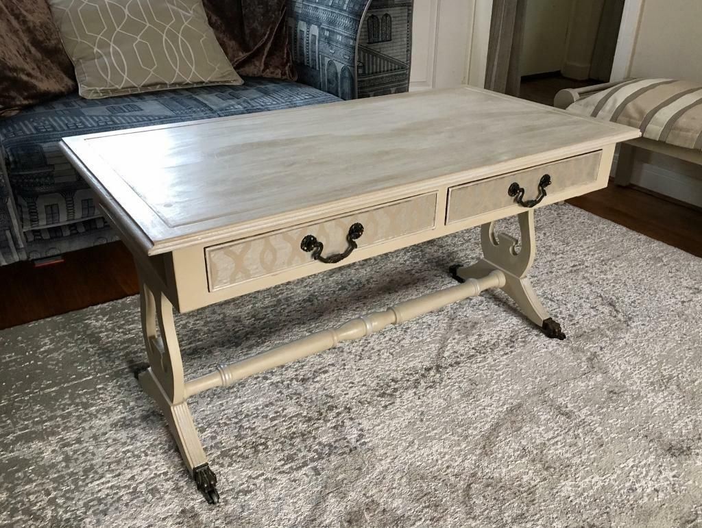 Cream/ Warm Grey Solid Wood Coffee Table | In Newton Abbot Pertaining To Warm Pecan Coffee Tables (View 7 of 15)