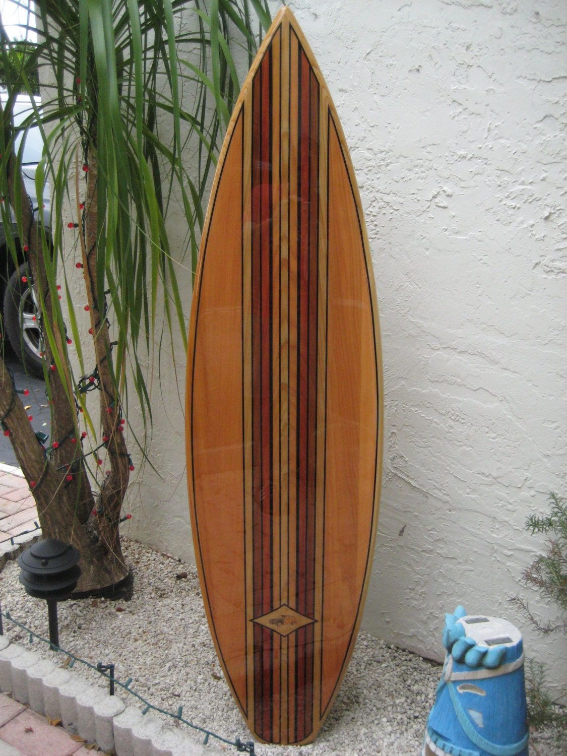 Decorative Wooden Surfboard Wall Art For A Hotel Restaurant For Surfing Wall Art (Photo 3 of 15)