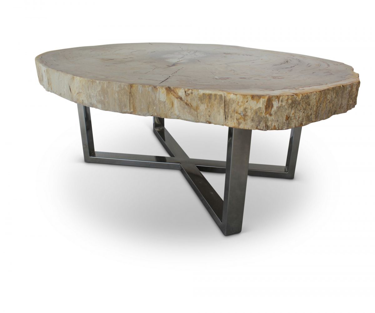 Featured Photo of The Best Light Natural Drum Coffee Tables