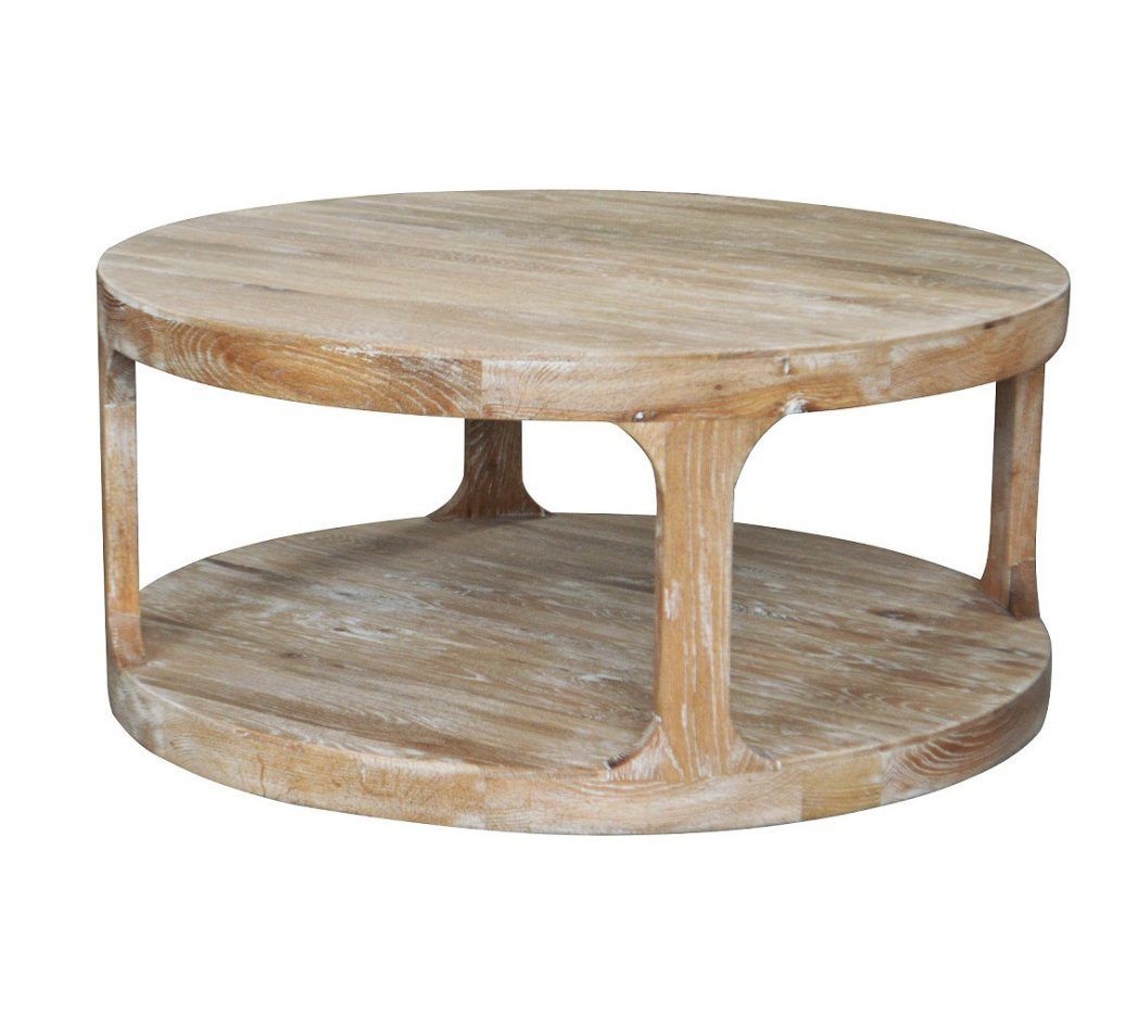 Frans Coffee Table White Washed Oak – Jac Home Living Within Oceanside White Washed Coffee Tables (View 10 of 15)