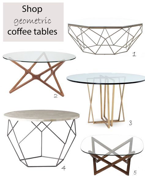 Geometric Coffee Tables | Table, Round Coffee Table, White With Regard To Geometric White Coffee Tables (View 6 of 15)