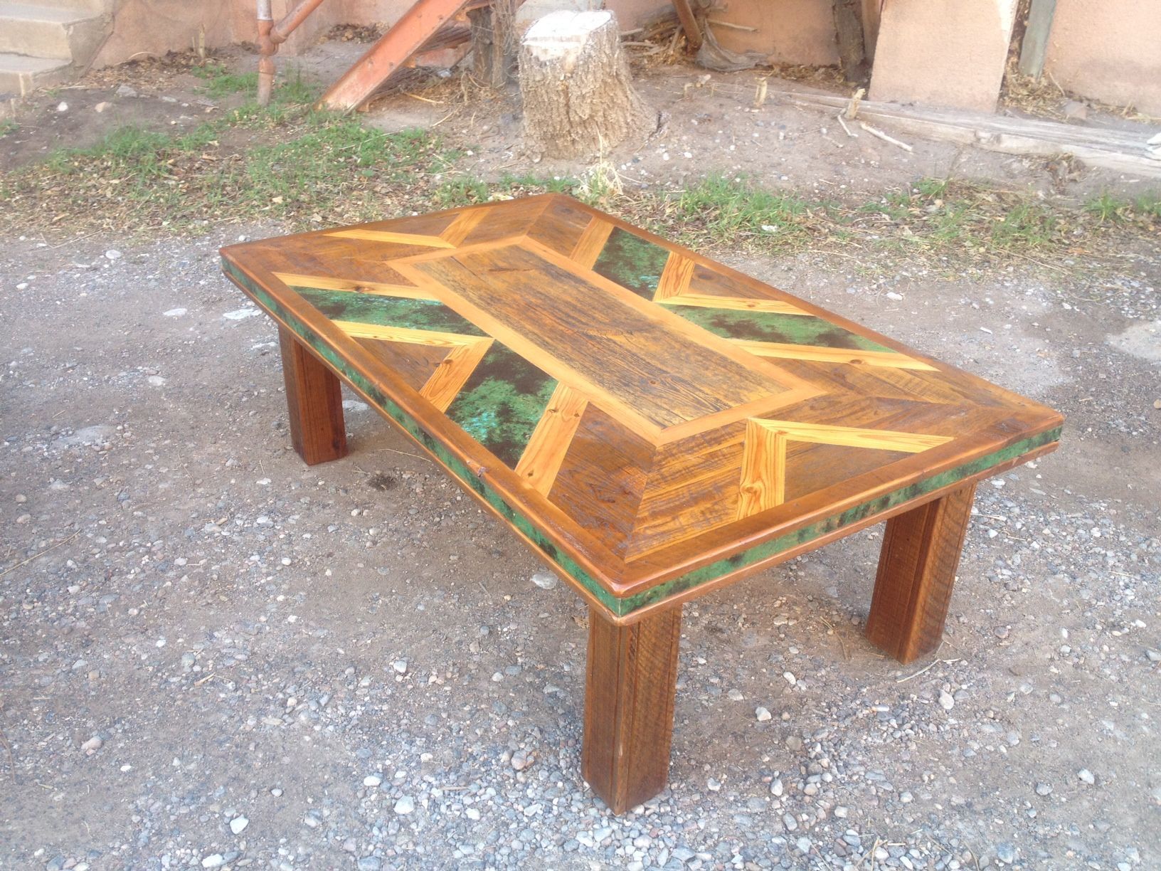 Ghostwood Rectangle Cocktail Table – Western Heritage With Smoked Barnwood Cocktail Tables (View 1 of 15)