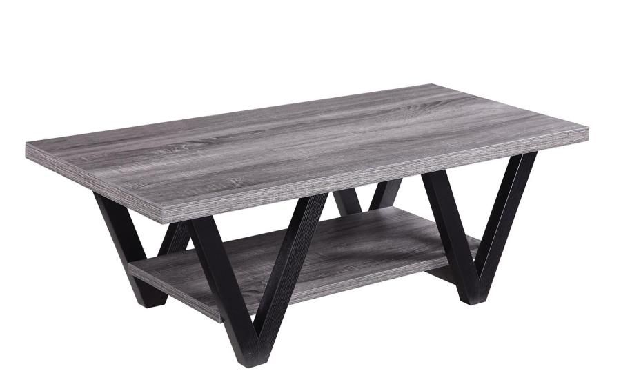 Grey Wood Coffee Table – Steal A Sofa Furniture Outlet Los In Smoke Gray Wood Square Coffee Tables (View 10 of 15)