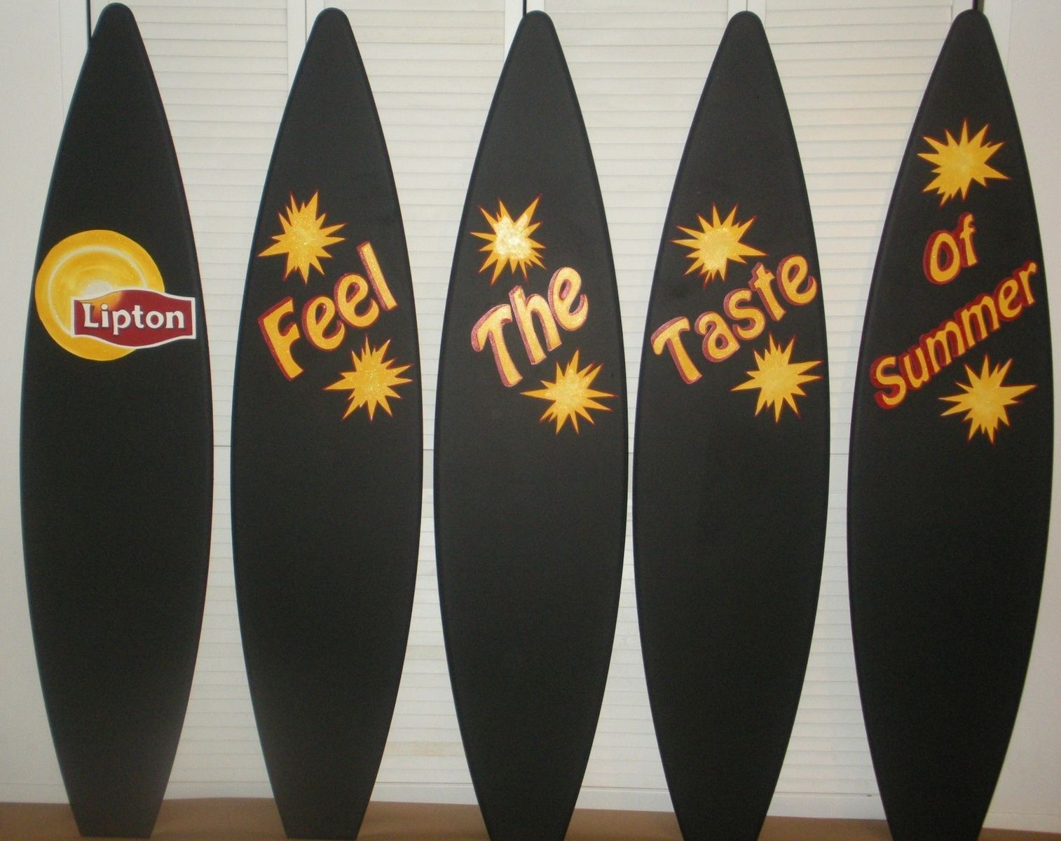 Hand Made 5ft Surf Surfboard Wood Wall Decor Sign Intended For Surfing Wall Art (Photo 10 of 15)