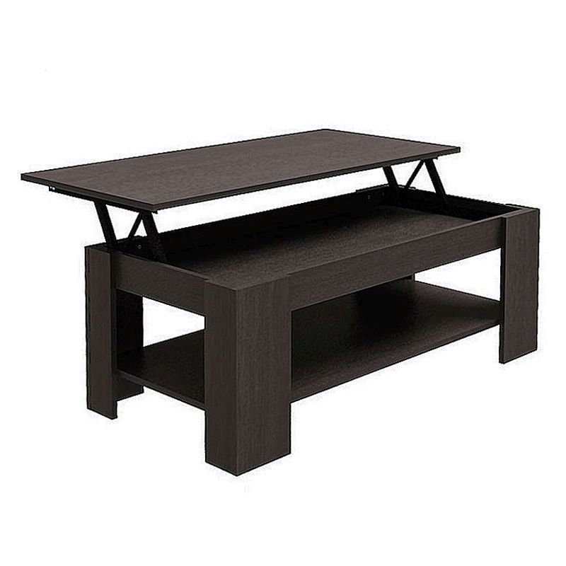 Harper Lift Up Coffee Table Brown 1 Shelf – Buy Online At Pertaining To 1 Shelf Coffee Tables (View 10 of 15)