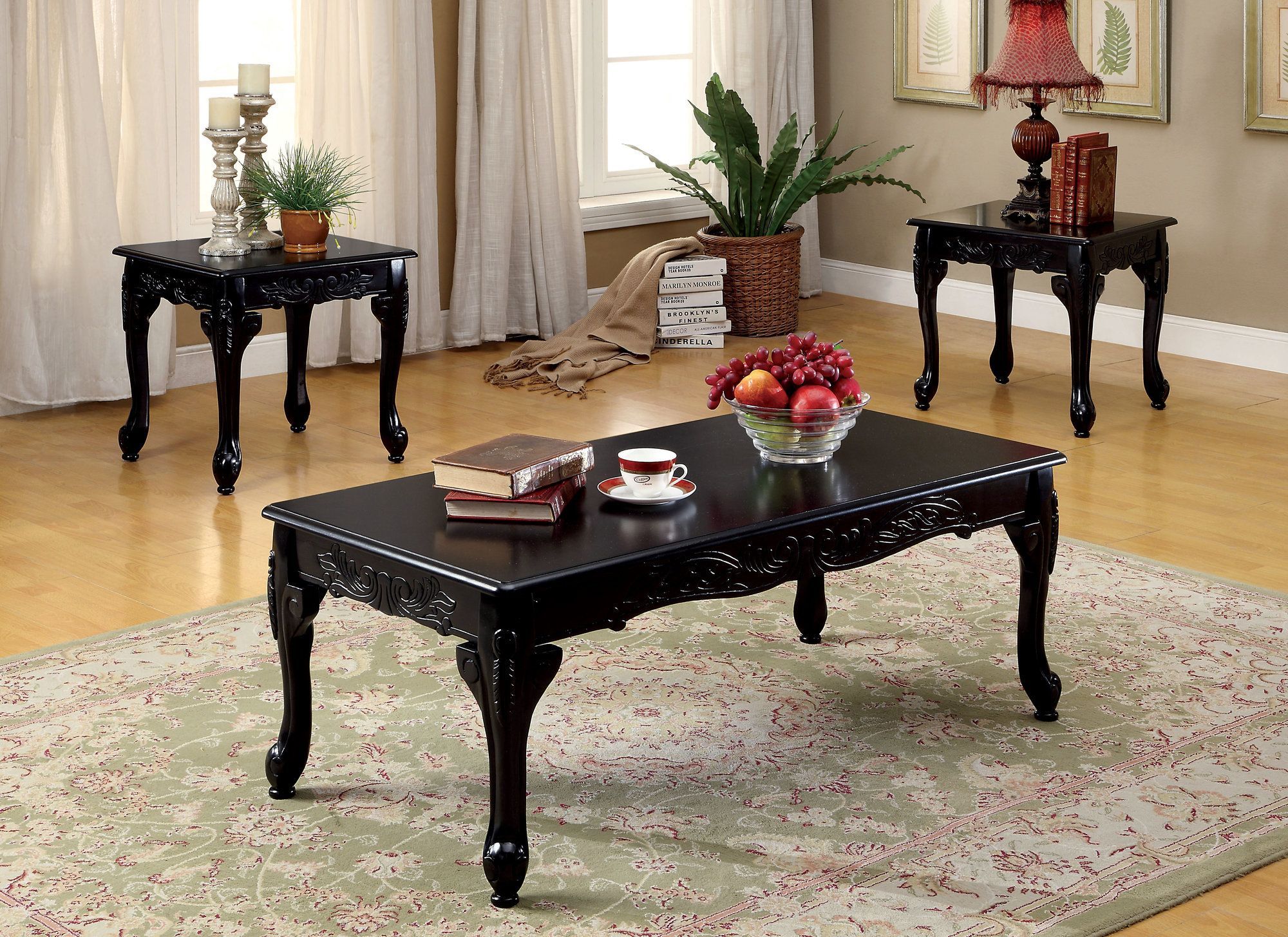 Harrietta 3 Piece Coffee Table Set | Coffee Table Setting Within 3 Piece Coffee Tables (View 10 of 15)