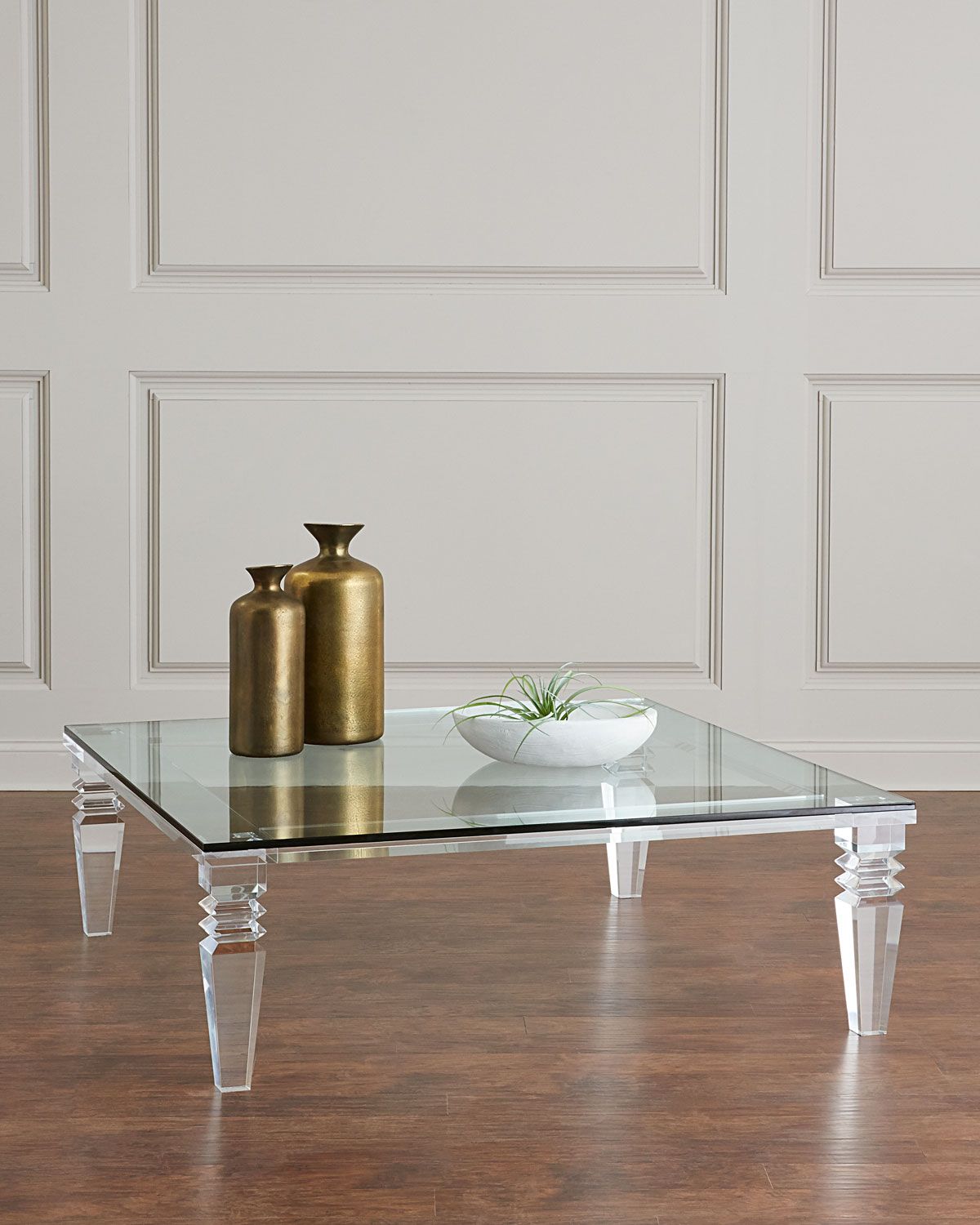 Interlude Home Christelle Large Acrylic Coffee Table With Acrylic Modern Coffee Tables (View 13 of 15)