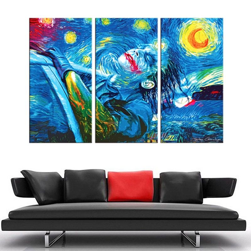 Large Abstract Canvas Printings 3 Piece Modern Style Cheap Intended For Wall Framed Art Prints (View 9 of 15)