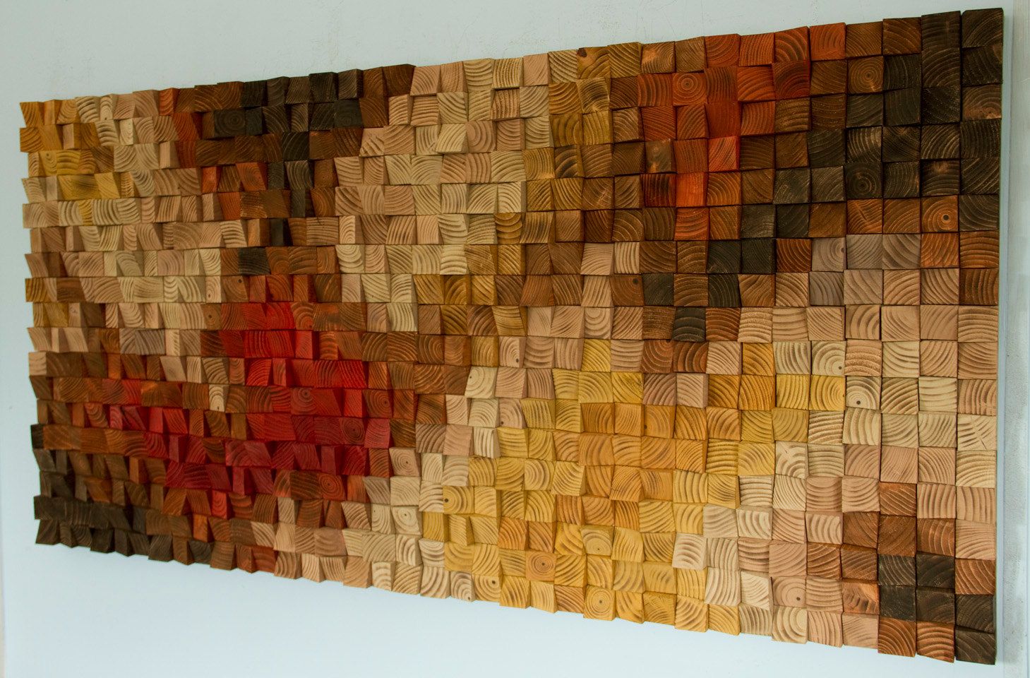 Large Rustic Wood Wall Art, Wood Wall Sculpture, Abstract Within Abstract Wood Wall Art (Photo 8 of 15)