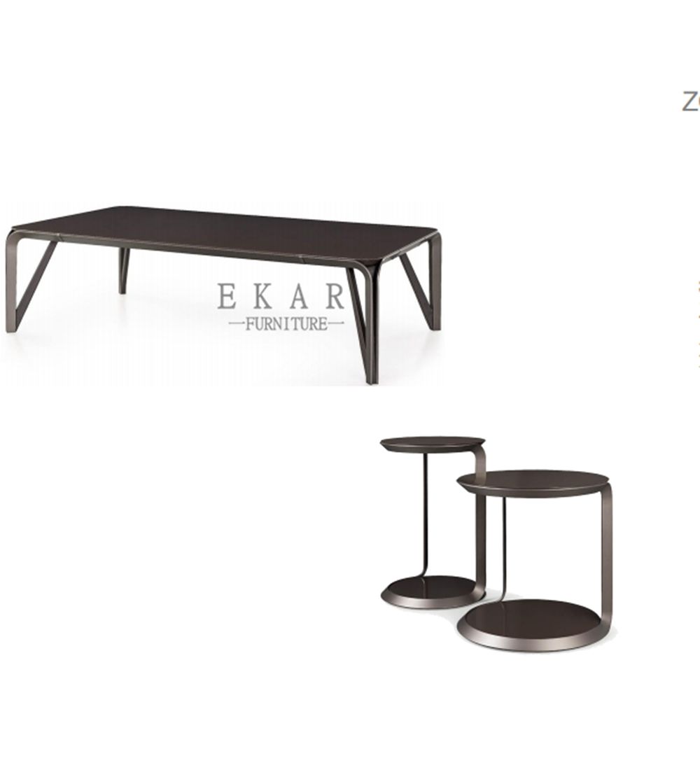 Mdf Lacquer In Matte Black Stainless Steel Coffee Table With Regard To Matte Black Coffee Tables (View 7 of 15)