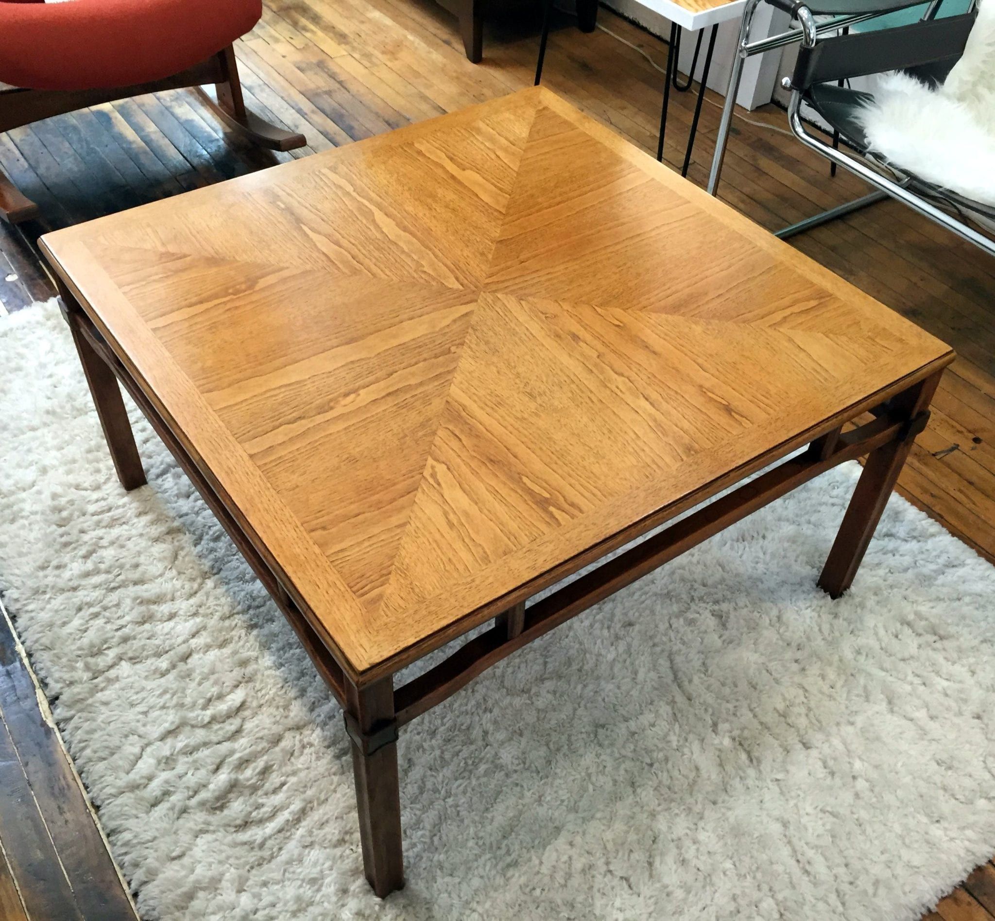 Mid Century Modern Square Coffee Table | Circa Pertaining To Square Modern Accent Tables (View 10 of 15)