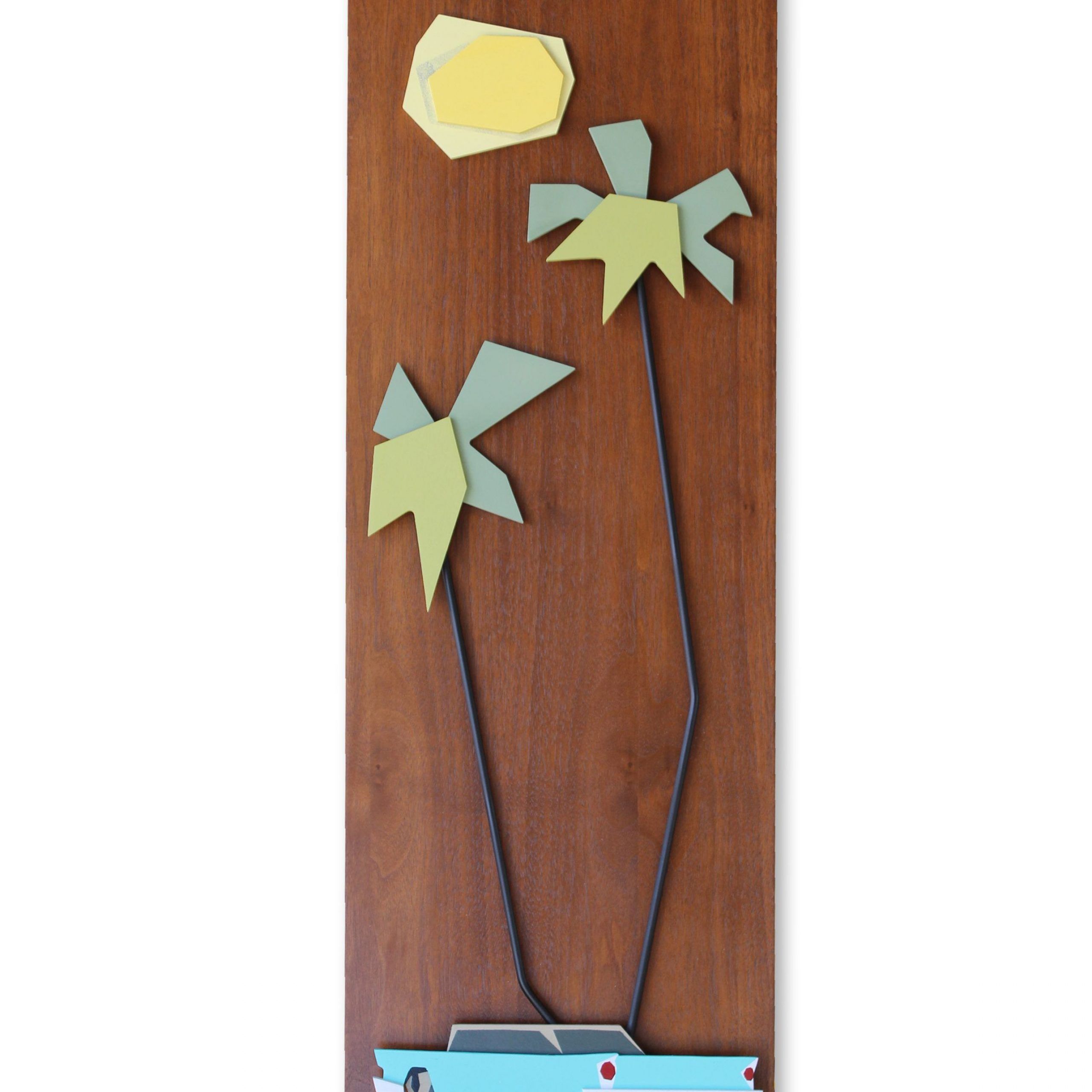 Mid Century Modern Wall Sculpture Abstract Art  Witco Car With Regard To Mid Century Wood Wall Art (View 11 of 15)