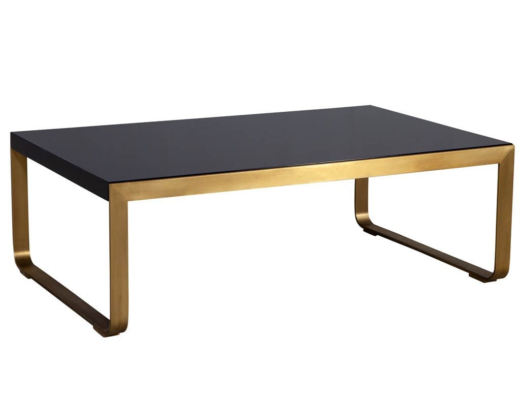 Modern Brass Cocktail Tablebaker Furniture | Carrocel Pertaining To Hammered Antique Brass Modern Cocktail Tables (View 10 of 15)