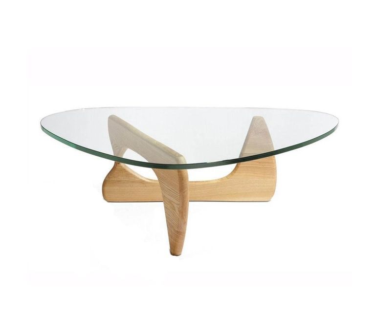 Noguchi | Noguchi Coffee Table, Triangle Coffee Table For Pecan Brown Triangular Coffee Tables (View 6 of 15)