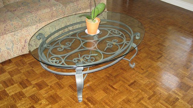 Oval Glass Coffee Table | Coffee Table, Oval Glass Coffee Inside Oval Aged Black Iron Coffee Tables (View 3 of 15)